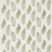 Sanderson Tyg Fern Embroidery Moss