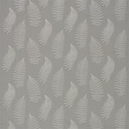 Sanderson Tyg Fern Embroidery Pebble