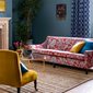 Sanderson Tyg Baroque Trellis Indigo