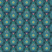 PiP Studio Tapet Raindrops Dark blue