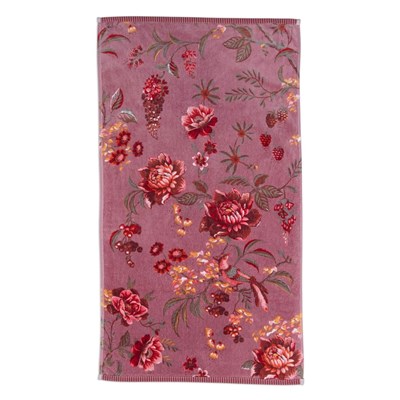 PiP Studio Handduk Secret Garden Mauve 30x50 cm