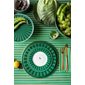 PiP Studio Tallrik Love Birds Stripes Emerald/Green 17 cm