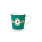 PiP Studio Mugg Love Birds Medallion Emerald Large