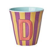 Rice Mugg D Sripes Pink Medium