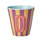 Rice Mugg D Sripes Pink Medium