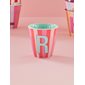 Rice Mugg R Sripes Pink Medium