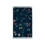 PiP Studio Handduk Les Fleurs Dark Blue 30x50 cm