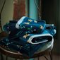 PiP Studio Handduk Les Fleurs Dark Blue 30x50 cm
