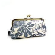 Pipol Necessär Leave Velvet Frame Blue