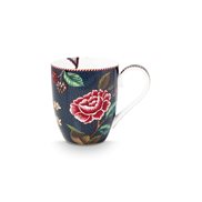 PiP Studio Mugg Flower Blues Blue XL