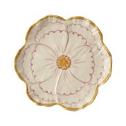 Rice Tallrik Flower Yellow
