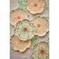 Rice Tallrik Flower Pink