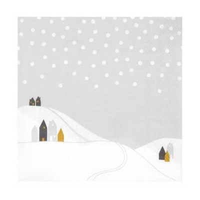 Räder Servett Snowscape