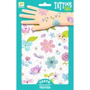 Djeco Tatueringar Fair Flowers