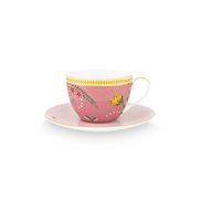 PiP Studio Kopp med fat La Majorelle Pink