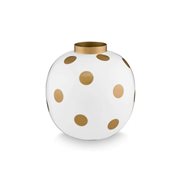 PiP Studio Vas Dots White Gold 23 cm