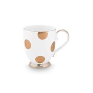 PiP Studio Mugg Pip Dot Delight White-Gold