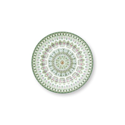 PiP Studio Tallrik Lily & Lotus Moon Delight Green 17cm