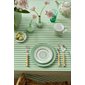 PiP Studio Tallrik Lily & Lotus Moon Delight Green 17cm