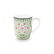 PiP Studio Mugg Lily & Lotus Green Small