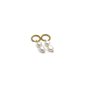 Pipol Örhänge Mint Duo Pearl Gold