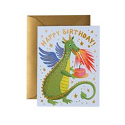 Rifle paper co Kort Birthday Dragon