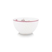 Skål Jolie Dots Gold Pink 15 cm