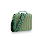 PiP Studio Väska Frances Green Stripe Small