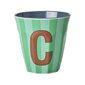 Rice Mugg C Sripes Green Medium