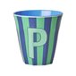 Rice Mugg P Sripes Blue Medium