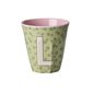 Rice Mugg L Flowers Medium