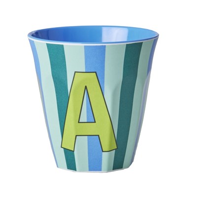Rice Mugg A Sripes Blue Medium