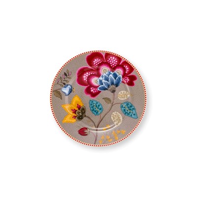 PiP Studio Tallrik Blooming Tales Fantasy Khaki 17 cm