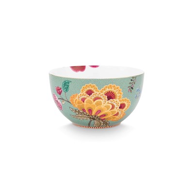 PiP Studio Skål Blooming Tales Fantasy Blue 18 cm