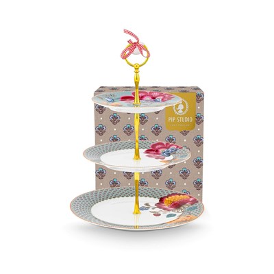 PiP Studio Våningsfat Blooming Tales Fantasy Blue