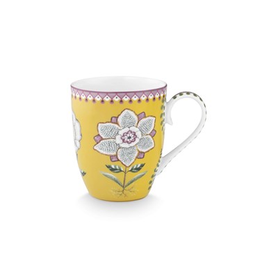 PiP Studio Mugg Lily & Lotus Yellow Large