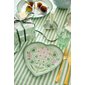 PiP Studio Ljusstake Heart Green 2st
