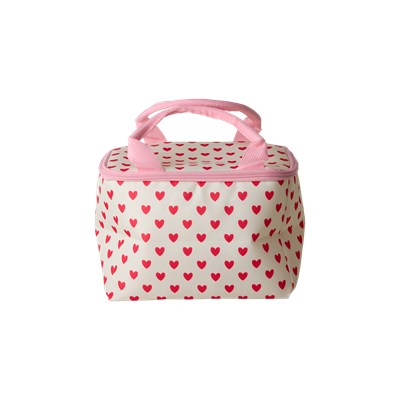 Rice Kylväska Hearts Pink