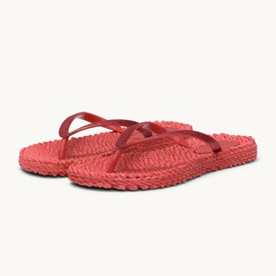 Ilse Jacobsen Flip Flops Baked Apple w Glitter