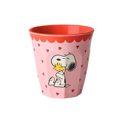 Rice Mugg Snoopy Pink Medium