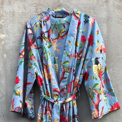 Kimono Bird Blue