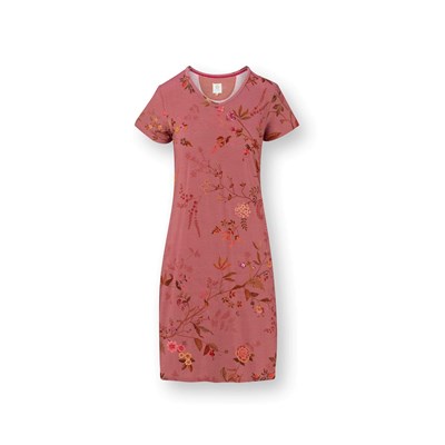 PiP Studio Nattlinne Bodhi Flower Dark Pink