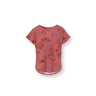 PiP Studio Top Bodhi Flower Dark Pink