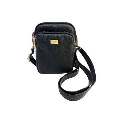 Pipol Väska Triple Zip Black