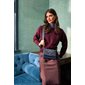 PiP Studio Väska Fenna Ricamo Blue Small
