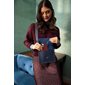 PiP Studio Väska Fenna Ricamo Blue Small