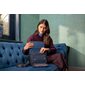 PiP Studio Väska Fenna Ricamo Blue Medium