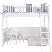 Oliver Furniture Loftsäng Seaside White