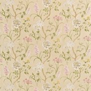 Sanderson Tyg Summer Tree Silk Cream/Rose