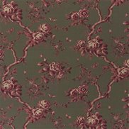 Ralph Lauren Tyg Ashfield Floral Scarlet